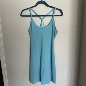 Outdoor Voices Exercise Dress in Tahoe Blue